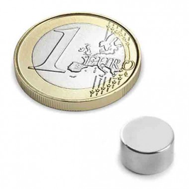 IMÁN NEODIMIO DISCO Ø 9.5x6 mm