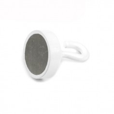 IRGB-FE-20 BASE MAGNÉTICA FERRITA Ø 20 mm GANCHO BLANCO 2