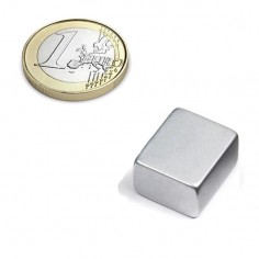 IMÁN NEODIMIO BLOQUE 18x15x10 mm ZINC
