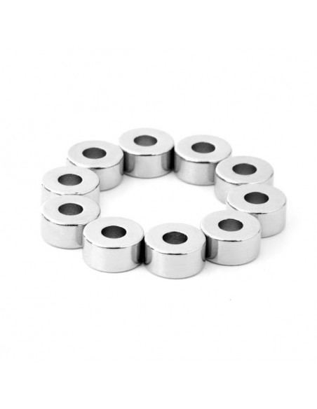 IMÁN NEODIMIO ARO Ø 10/4 mm, ALTO 5 mm