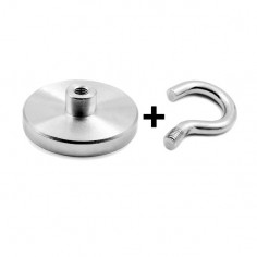Imán en recipiente con gancho 75mm IRG-75 2