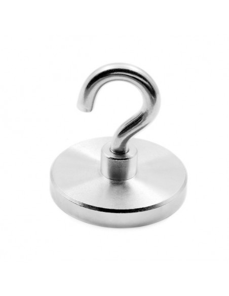 Imán en recipiente con gancho 75mm IRG-75