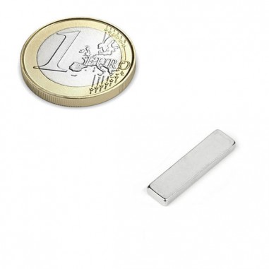 IMÁN NEODIMIO BLOQUE 20x5x2 mm 120ºC