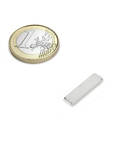 IMÁN NEODIMIO BLOQUE 20x5x2 mm 120ºC