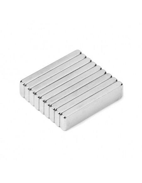 IMÁN NEODIMIO BLOQUE 20x5x2 mm 120ºC