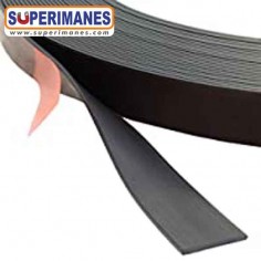 CINTA MAGNÉTICA ADHESIVA 12,5 mm GROSOR 1,5 mm TRANSPARENTE 2