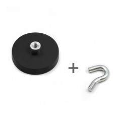 BASE MAGNÉTICA NEODIMIO Ø 31 mm GOMA GANCHO 2