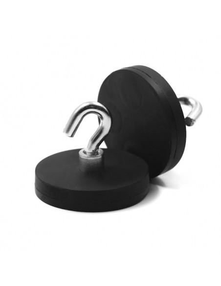 BASE MAGNÉTICA NEODIMIO Ø 31 mm GOMA GANCHO