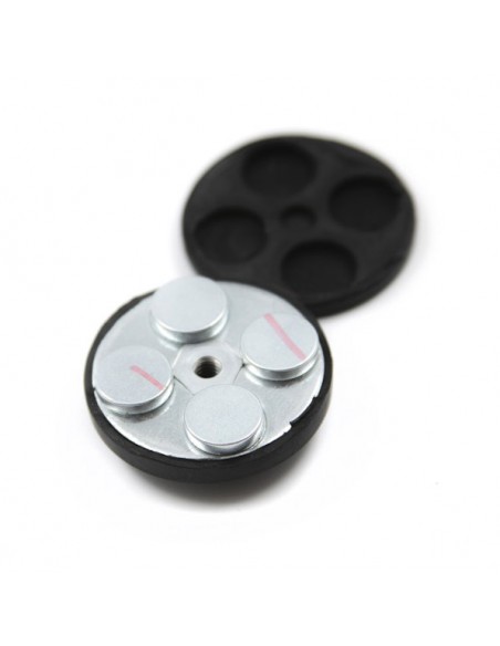 BASE MAGNÉTICA NEODIMIO Ø 31 mm GOMA GANCHO