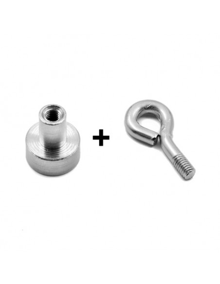BASE MAGNÉTICA NEODIMIO Ø 10 mm HEMBRILLA