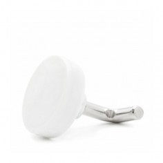 BASE MAGNÉTICA NEODIMIO Ø 22 mm GOMA BLANCA GANCHO L 2