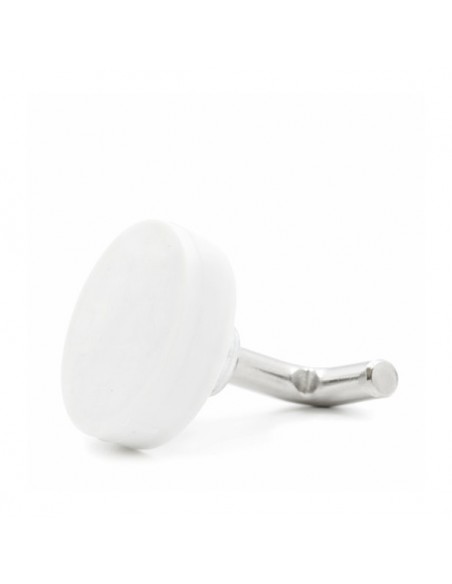 BASE MAGNÉTICA NEODIMIO Ø 22 mm GOMA BLANCA GANCHO L