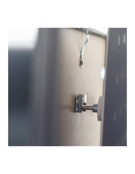 BASE MAGNÉTICA NEODIMIO Ø 22 mm GOMA BLANCA GANCHO L