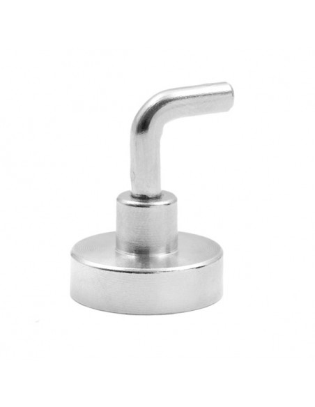 BASE MAGNÉTICA NEODIMIO Ø 20 mm GANCHO L