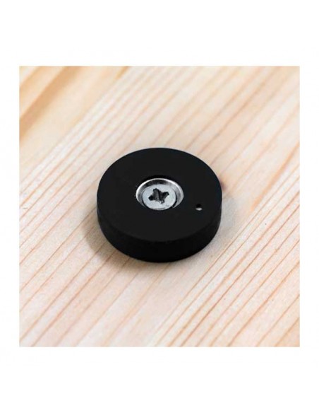 IMÁN NEODIMIO PARA ATORNILLAR Ø 27 mm GOMA NEGRA