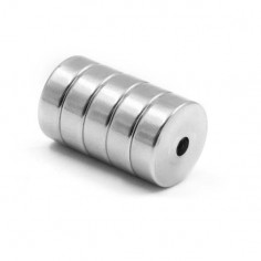 IMÁN NEODIMIO PARA ATORNILLAR Ø 12x3 mm 2