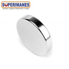 IMÁN NEODIMIO DISCO Ø 18x4 mm N52 2