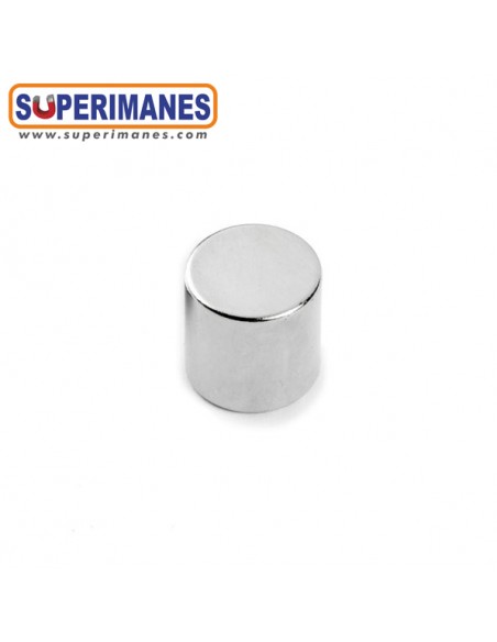 IMÁN SAMARIO DISCO Ø 10x10 mm NIQUELADO SD-10-10-NI