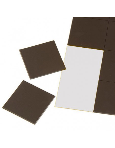 CUADRADO MAGNÉTICO ADHESIVO 50x50 mm 36 uds. (lámina 300x300mm)