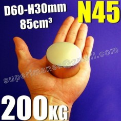 IMÁN NEODIMIO 60x30mm N45