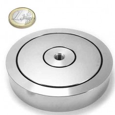IRR-98 BASE MAGNÉTICA NEODIMIO Ø 98 mm ROSCA INTERIOR