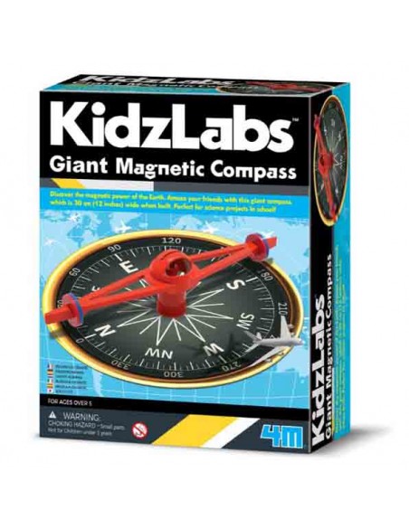 Brújula magnética gigante KidzLabs