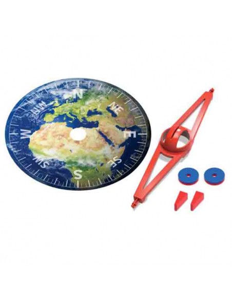 Brújula magnética gigante KidzLabs