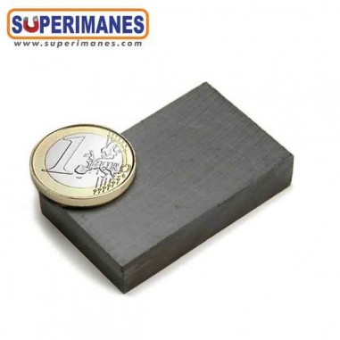 FB-48-22-10 imán bloque ferrita 48x22x10 mm