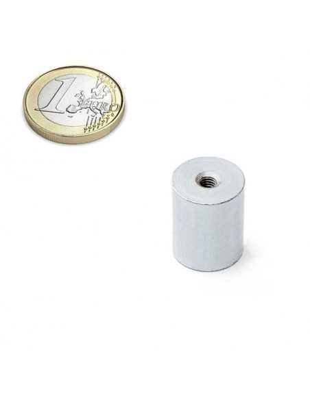 BASE MAGNÉTICA NEODIMIO CILÍNDRICA 16x20 mm M4 (BMCR-16) - COMPARATIVA