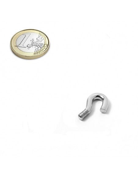 GANCHOS ROSCA MÉTRICA 4 mm (GM-4)