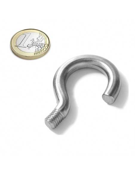 GANCHOS METÁLICO ROSCA MÉTRICA 8 mm