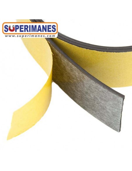 CINTA MAGNÉTICA ADHESIVA 50 mm GROSOR 1,5 mm