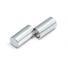 Base magnética neodimio cilíndrica 10x20 mm revestimiento liso (BMCP-10) 2