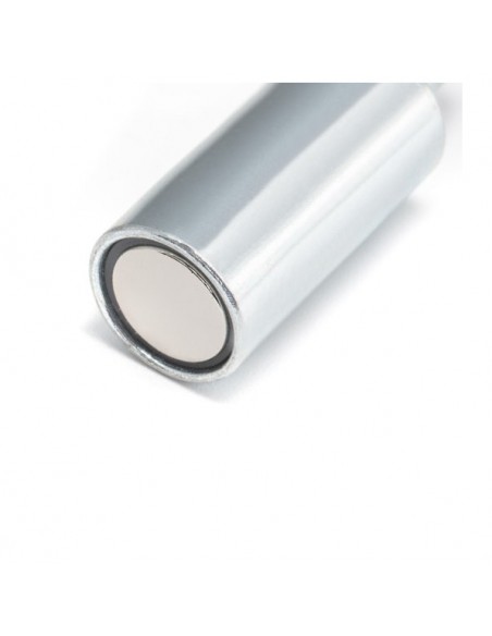 Base magnética neodimio cilíndrica 10x20 mm liso vista imán (BMCP-10)