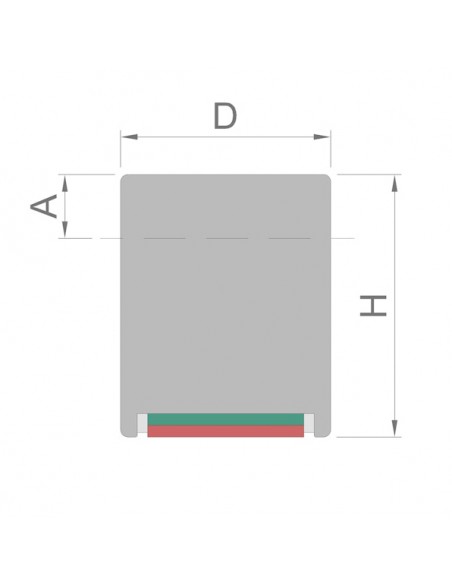 BASE MAGNÉTICA NEODIMIO CILÍNDRICA 10x20 mm LISO (BMCP-10)