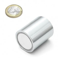 BASE MAGNÉTICA NEODIMIO CILÍNDRICA 32x40 mm LISO (BMCP-32)