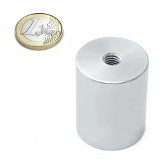 Base magnética neodimio cilíndrica 32x40 mm M8 (BMCR-32) - comparativa