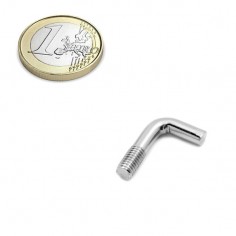 Gancho L métrica 4 mm (GLM-4) - Comparativa moneda