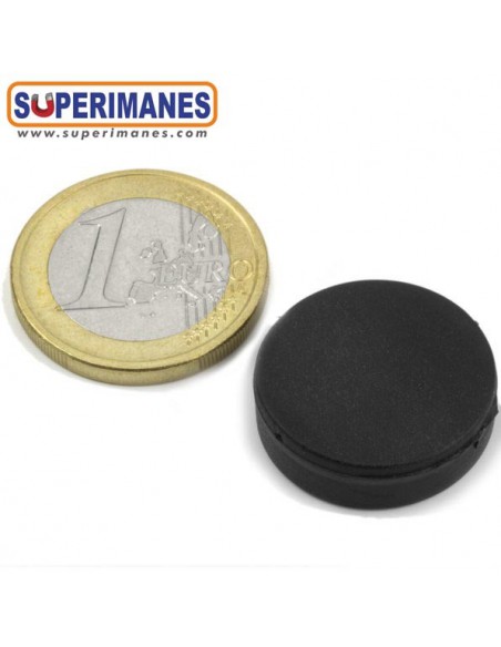 Imán de Goma Ø 22 x 6,4 mm