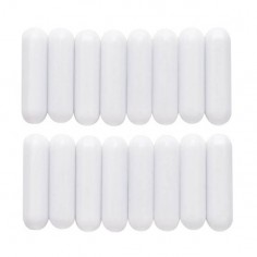 Agitador magnético teflonado cilíndrico 8x40 mm 2