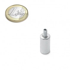 Base magnética neodimio cilíndrica 10x28 mm M4 roscado (BMCL-10) - comparativa