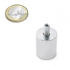 Base magnética neodimio cilíndrica 20x35 mm M6 roscado (BMCL-20) - comparativa