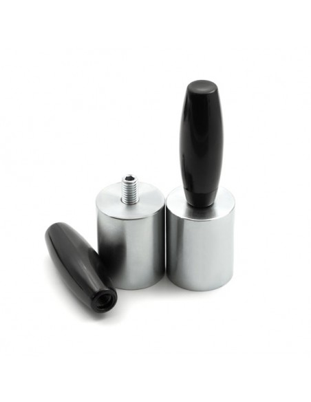 Base magnética neodimio cilíndrica 32x50 mm M10 roscado (BMCL-32) - con mango