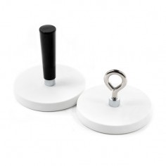 Imán goma blanca casquillo roscado Ø 66 mm IRGCRB-66 - comparativa 2