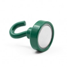 Base magnética neodimio Ø 20 mm gancho verde - comparativa 2