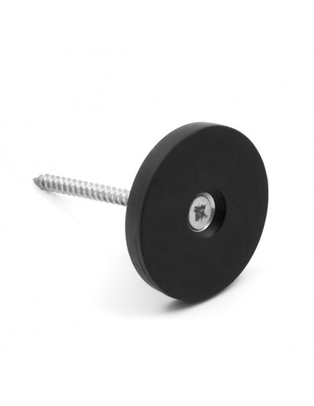 Imán goma avellanado Ø 43 MM - Con tonillo