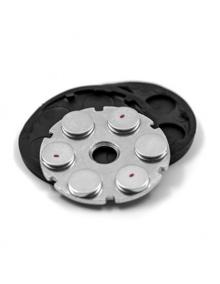 Imán goma avellanado Ø 43 MM - Interior