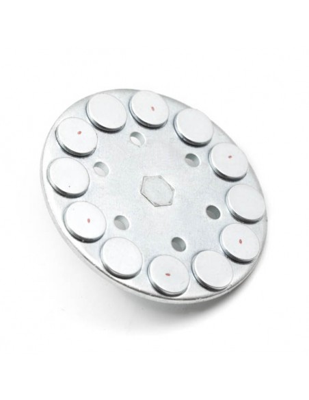 Imán goma vástago rosca Ø 43 MM - Interior