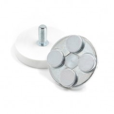 Imán goma blanca vástago rosca Ø 31 MM - Comparativa 2