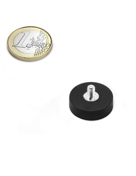 Imán goma vástago rosca Ø 22 MM - Comparativa